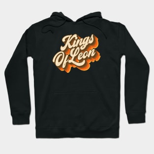 Kings Of Leon - Vintage Text Hoodie